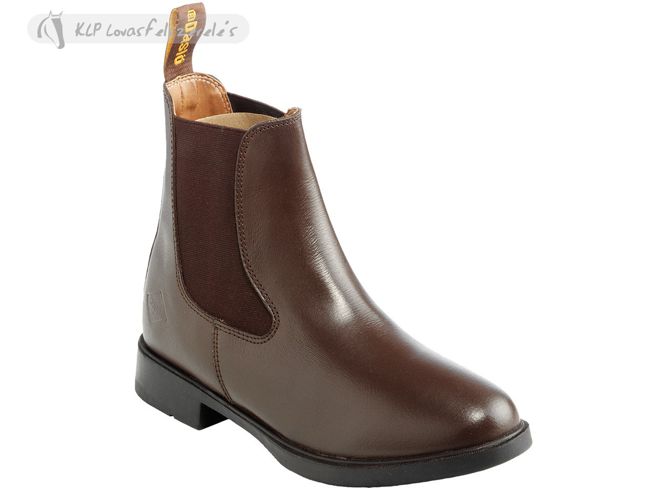 Daslö Shiny Leather Short Riding Boots - KLP Lovasfelszerelés