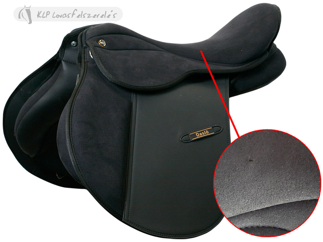 Daslo Synthetic Saddle With Exchangeable Gullet