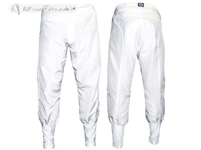 Polyester Race Pants, Black End