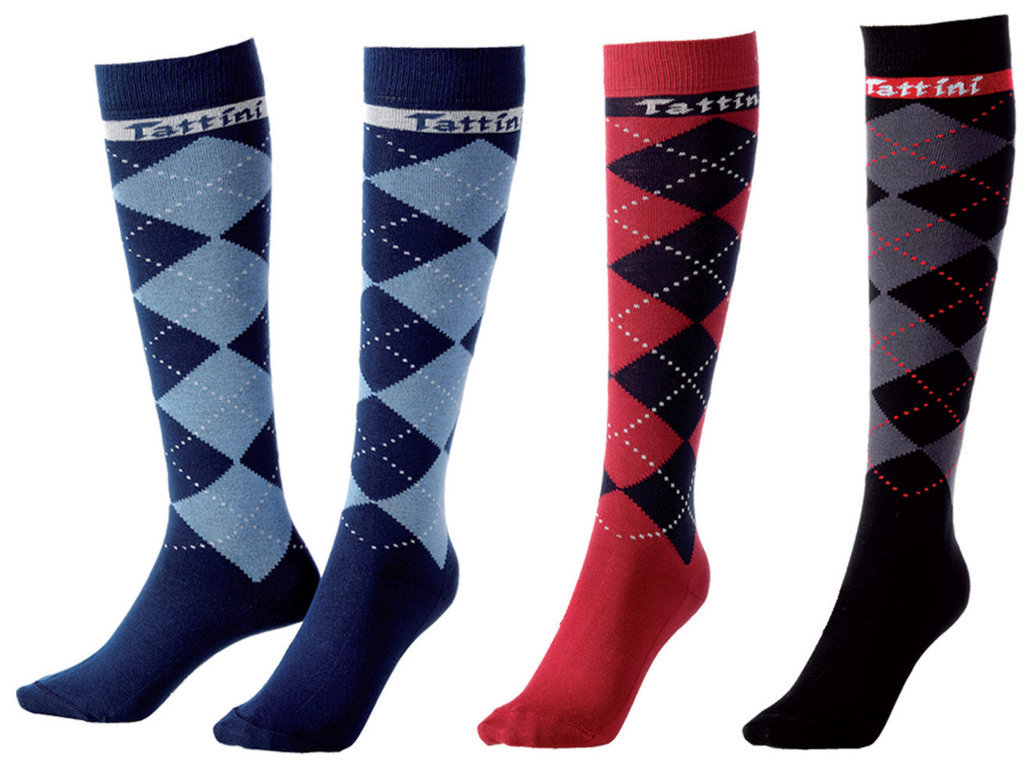 Tattini Tartan Riding Socks