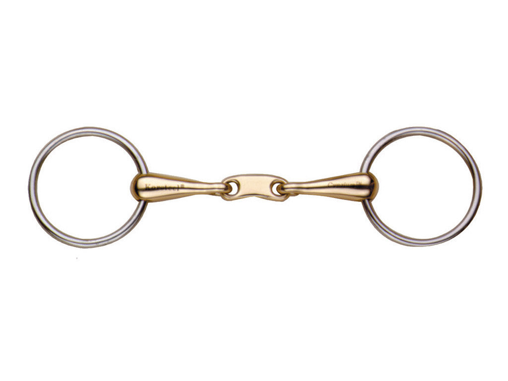 Copper Alloy Loose Ring Snaffle Bit