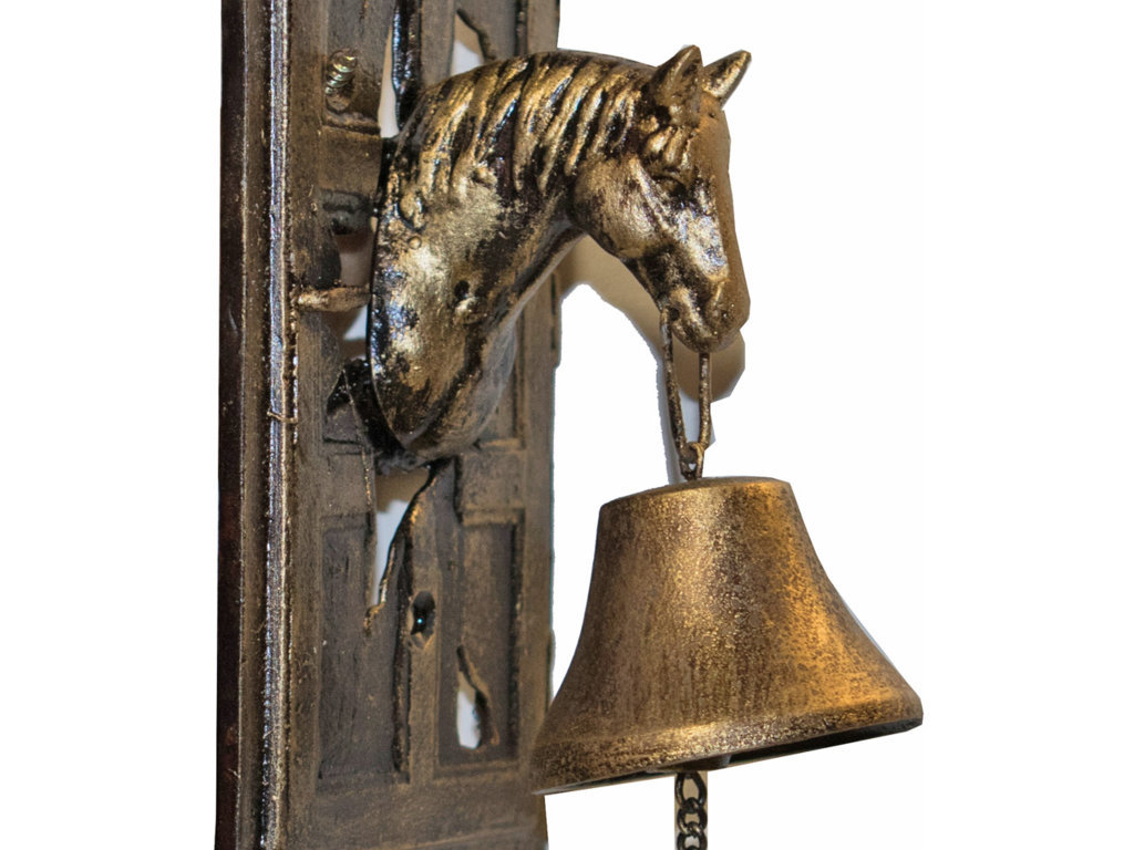 Antiqued Bell To The Door