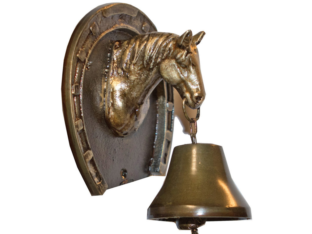 Antiqued Bell To The Door