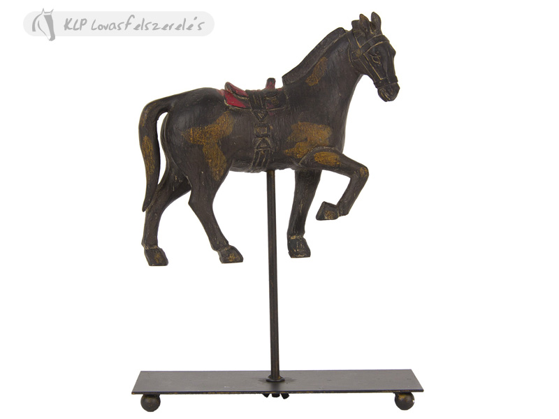 Decorative Horse Meatel Foot Stand 25 Cm