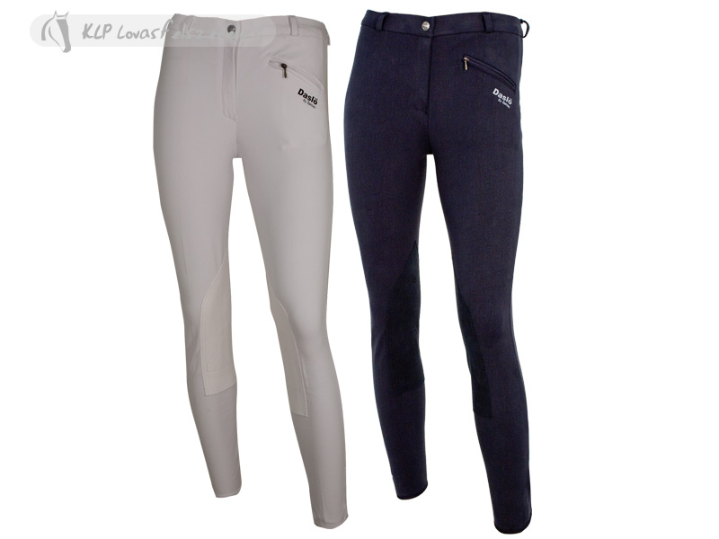 Daslö Atena Girls Breeches With Suede Knee Patch
