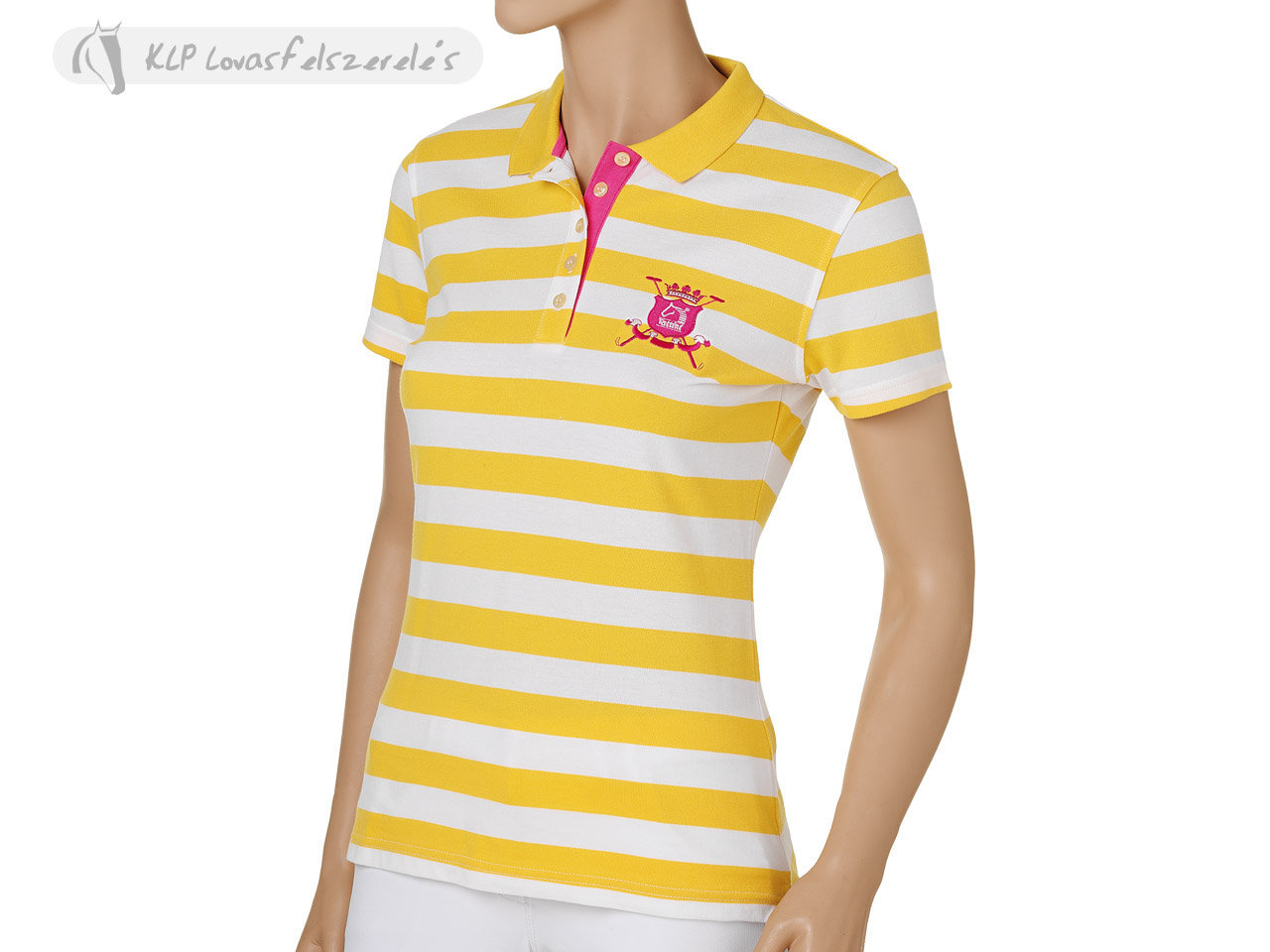 Tattini Ladies Striped Polo