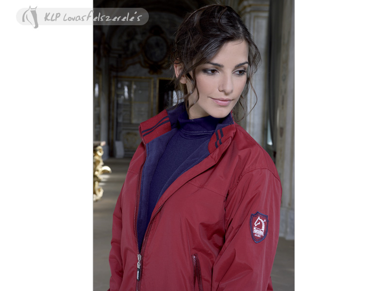 Tattini Tamigi Unisex Bomber Jacket Burgundy