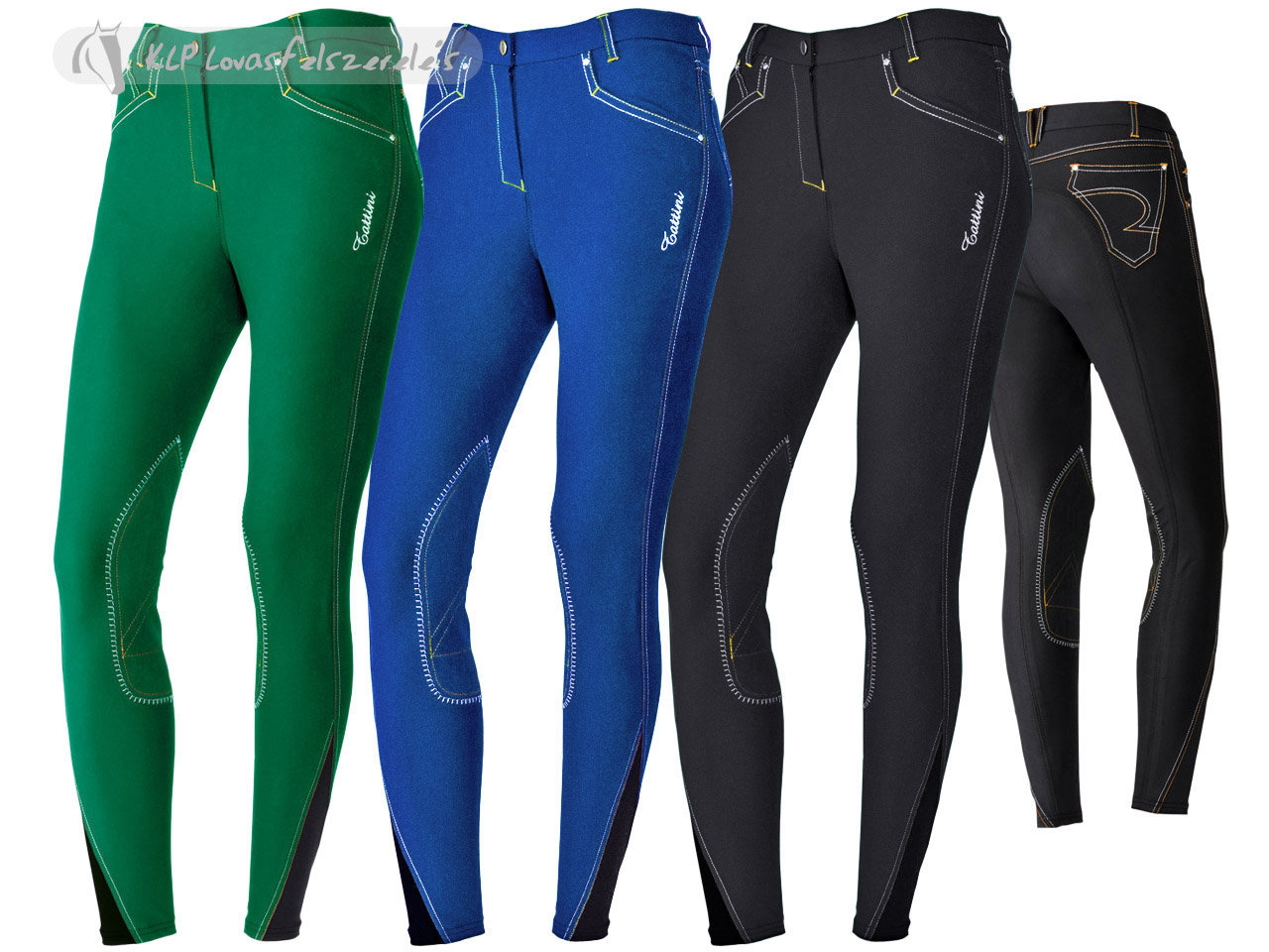 Tattini Girls Magnolia Breeches With Suede Knee Patch