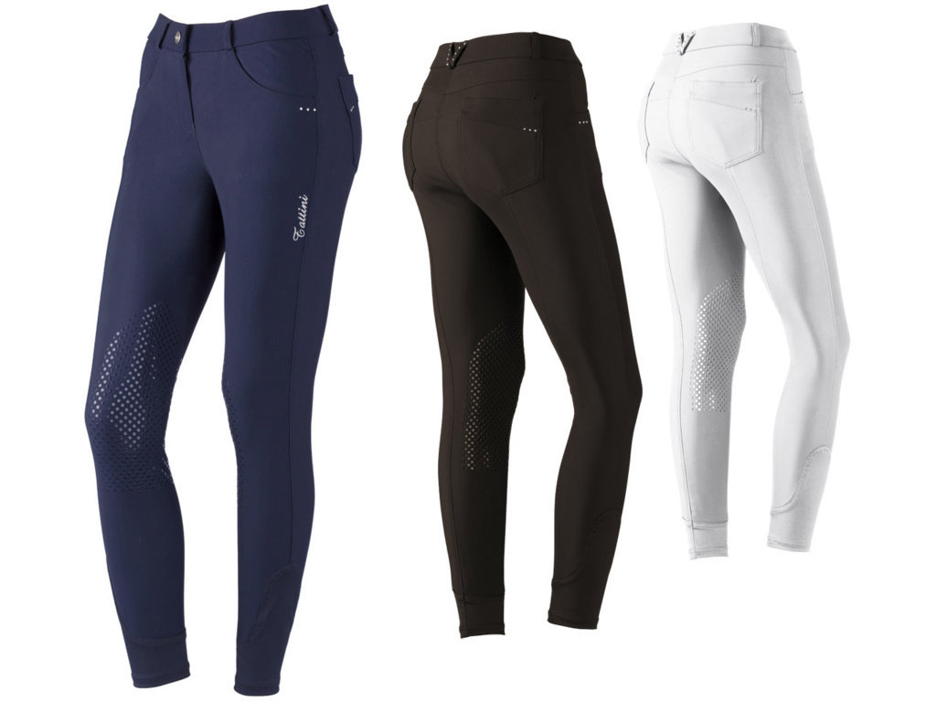 Tattini Breeches Ardesia With Silicone Grip