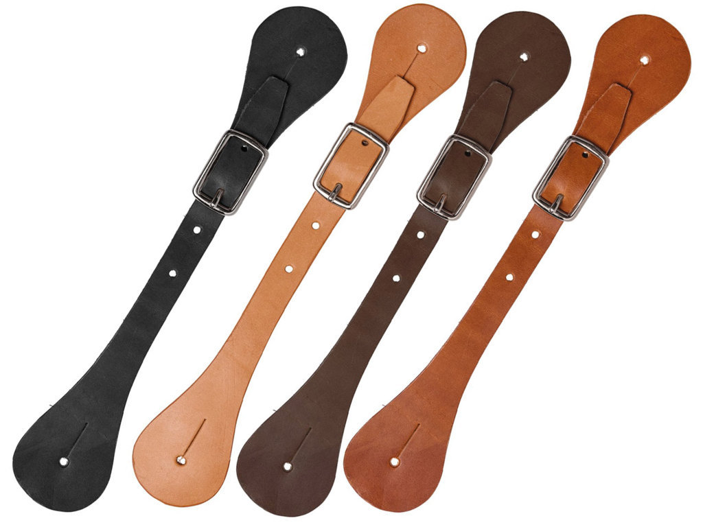 Western Plain Spurs Leather