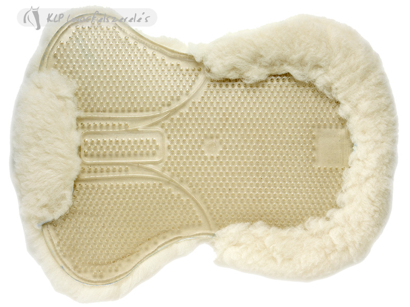 Daslo Gel Saddle Pad With Lambskin Tattini Riding