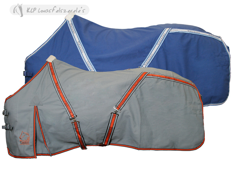 Tattini Canvas Rug With Gussets Grey