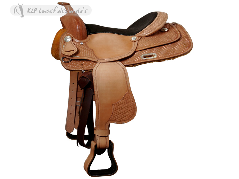Nyereg Western Natowa 701 Ezüst Vereték