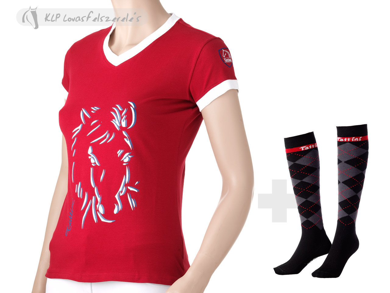 Tattini Lady T-Hirt With Horse