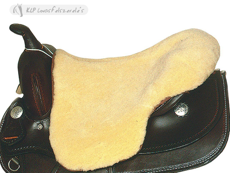 Sheepskin Western Saddle Cover Beige