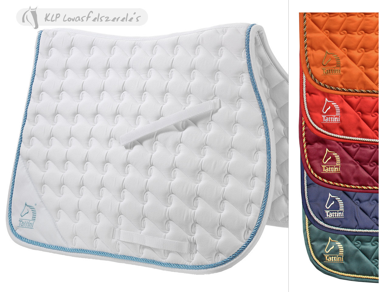 Tattini Saddle Pad Single Piping