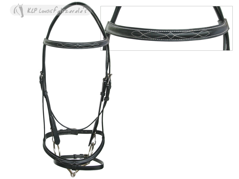 Daslö Headstall Fancy Stainless Steel