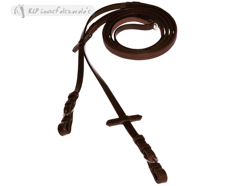 Tattini Reins Rubber / Italian Leather Stainless Steel