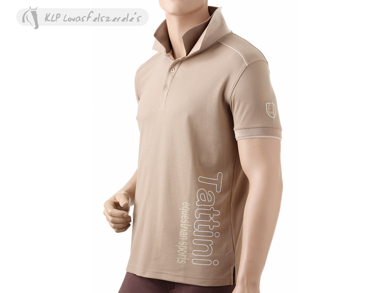 Tattini Men Polo Shirt With Double Collar