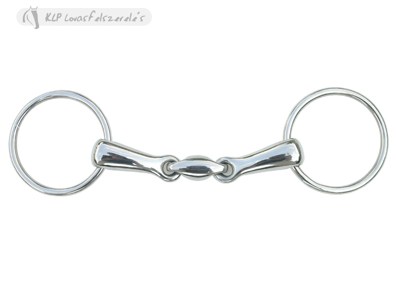 Ring Snaffle Bit Stainless Steel With French Link