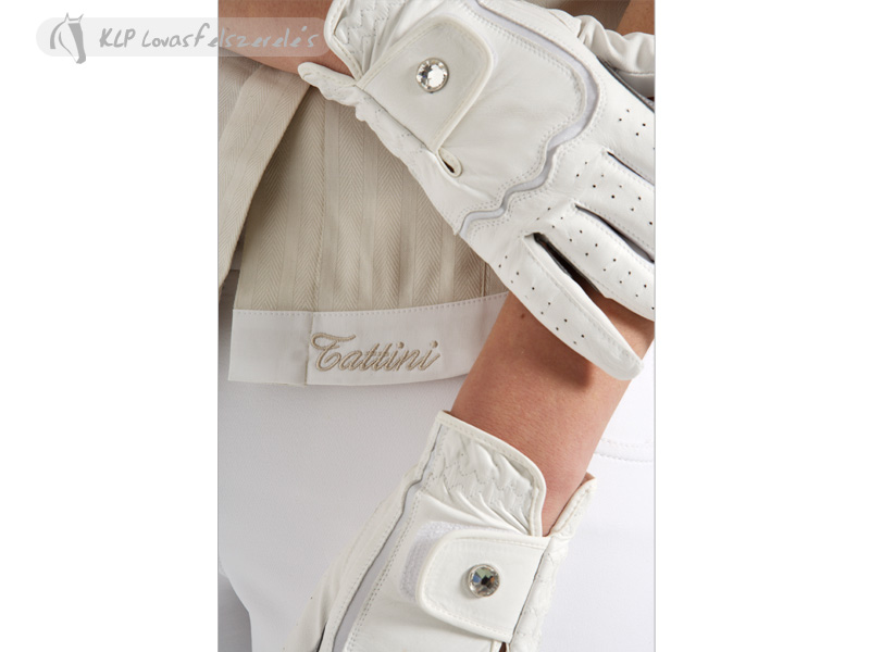 Tattini Ladies Gloves With Crystals