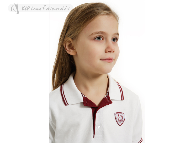 Tattini Boy & Girl Show Polo Shirt Contrast Binding